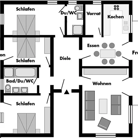 Zenz - Ferienwohungen Apartamento *